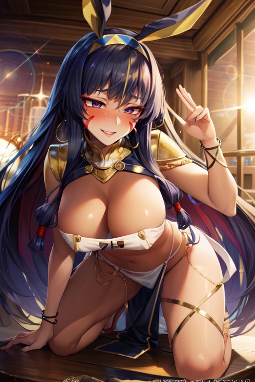 Avental, De Baixo Para Cima (saia Superior), Nitocris (fate/grand Order) Pornografia de IA