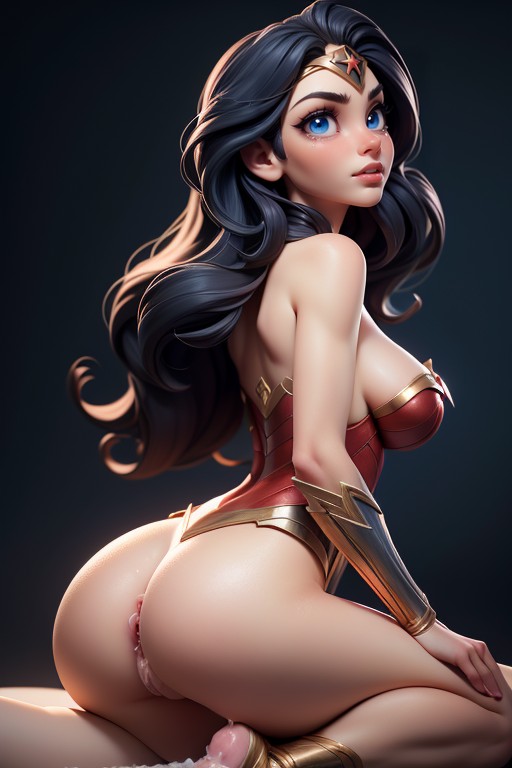 Bottom Up, Long Nipples, Perfect Ass AI Porn