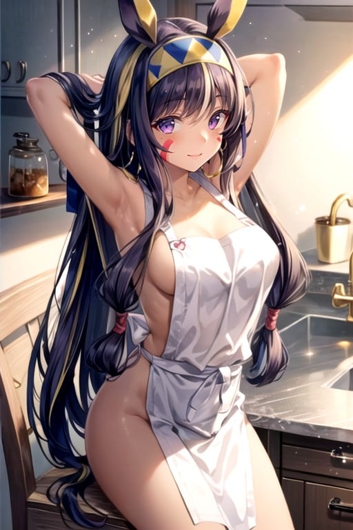 Mouth Open, Apron, DesnudaPorno AI Hentai