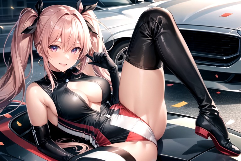 Masterpiece, Full Body, Racing Car Hentai IA pornografia