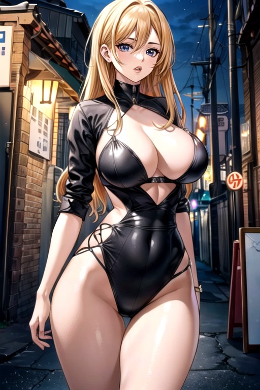 Manga In Color, Large Ass, Large Breast AI Porn