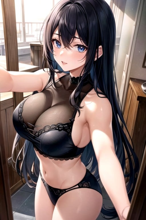 Large Breast, Top Down, Muscular AI Porn