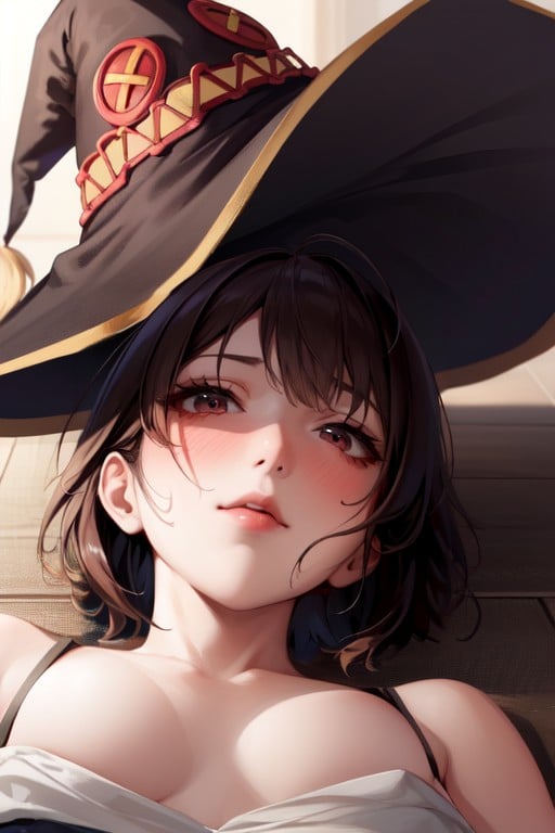 Megumin (isekai Quartet), Liegen, Von UntenKI Porno