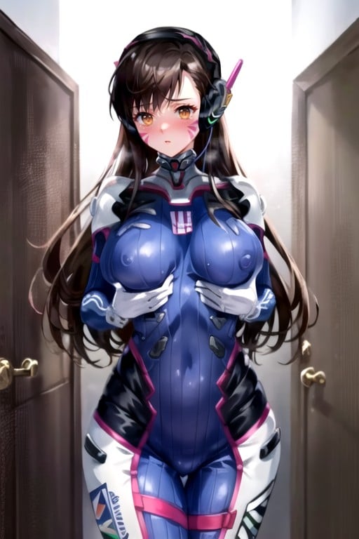 裸, D'va (overwatch), Nu Pornografia de IA