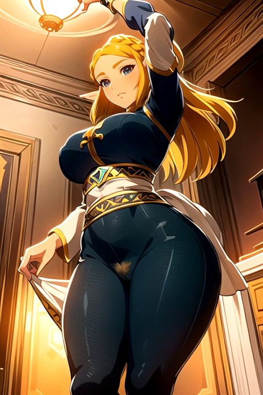 Palace, Zelda (the Legend Of Zelda), Standing AI Porn