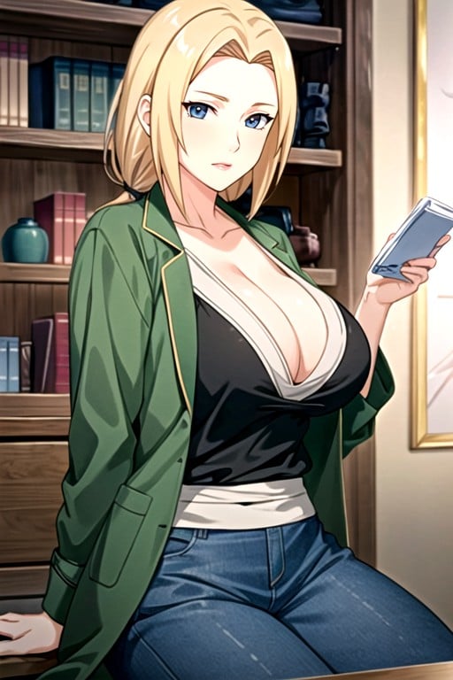 Tsunade (naruto) Hentai IA pornografia