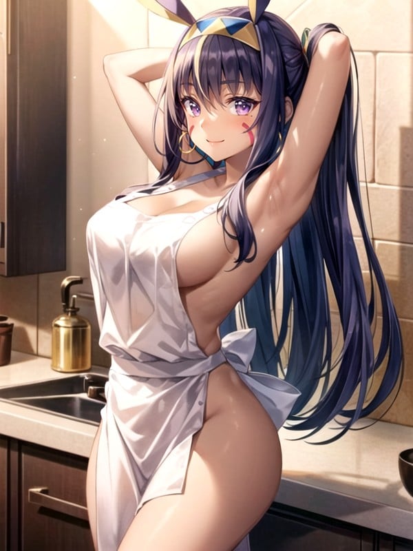 Apron, Looking At Viewer, Nitocris (fate/grand Order) AI Porn