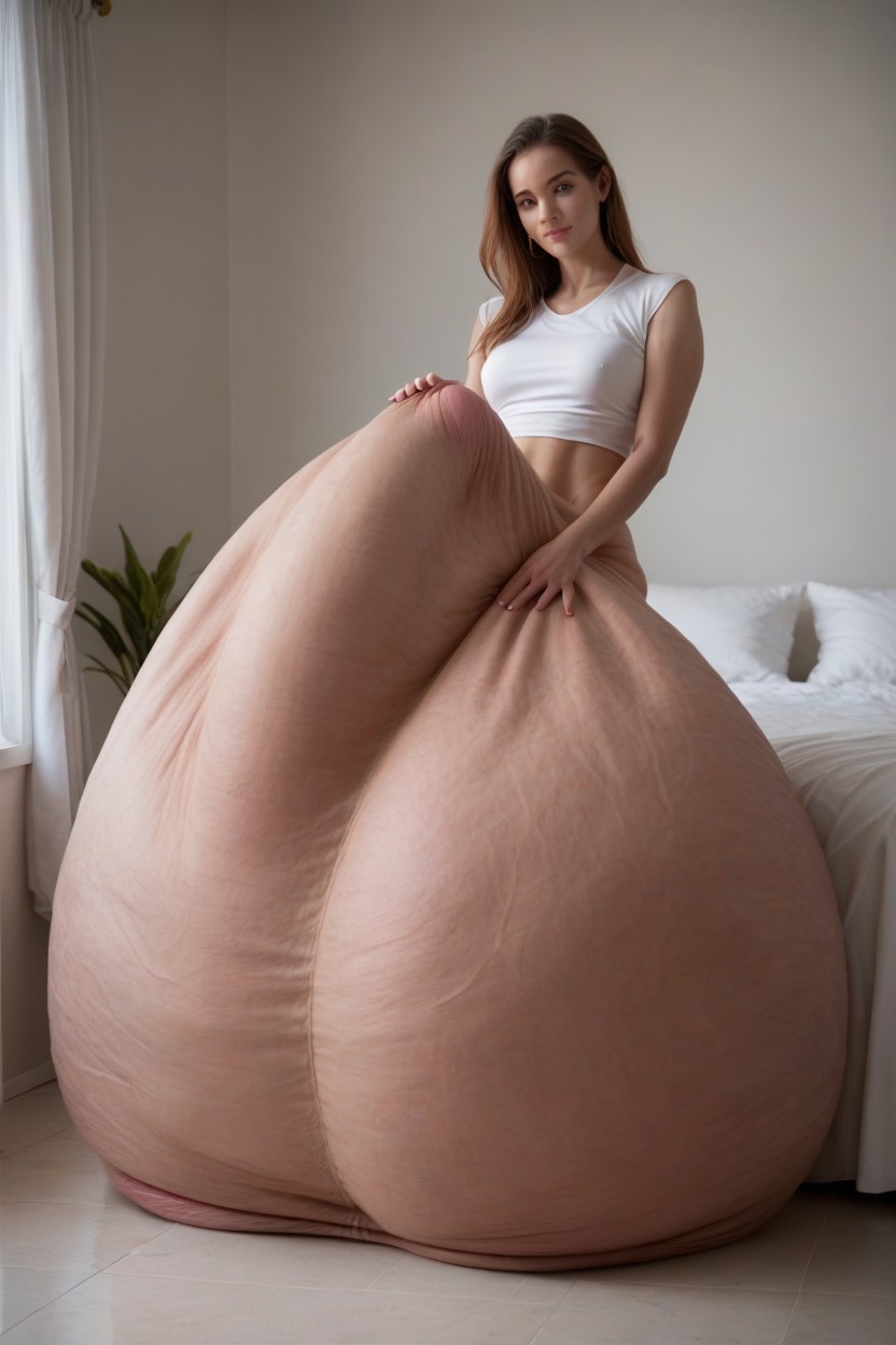 18, Full Body, Crying Shemale AI Porn