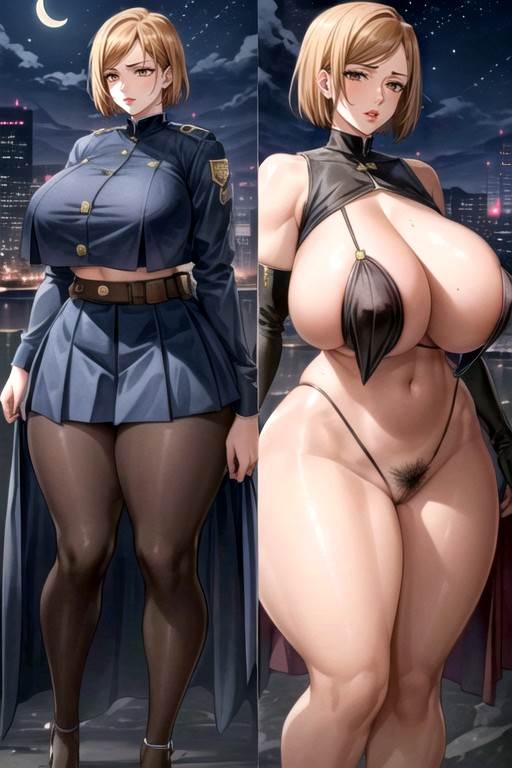Gray Batsuit With Black Bat Insignia, Armadura De Robot, Pantalla Dividida Hentai IA