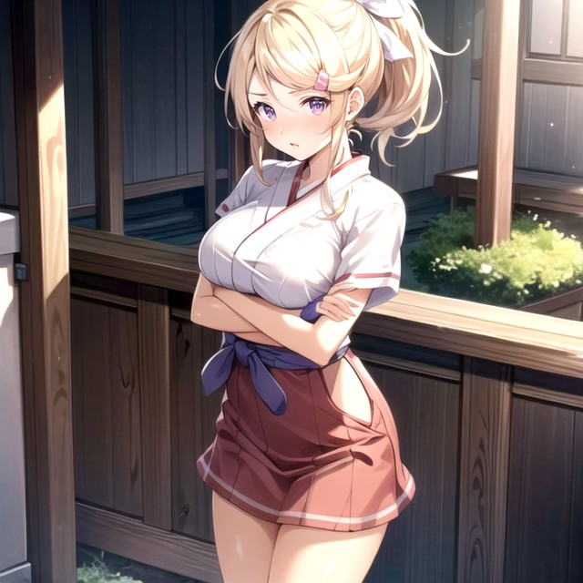 Orgasm, Body, White Hair Hentai AI Porn