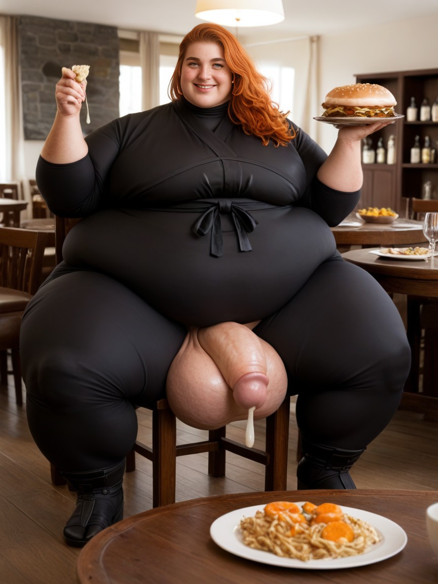 Giant, Happy, Ginger AI Gay Porn