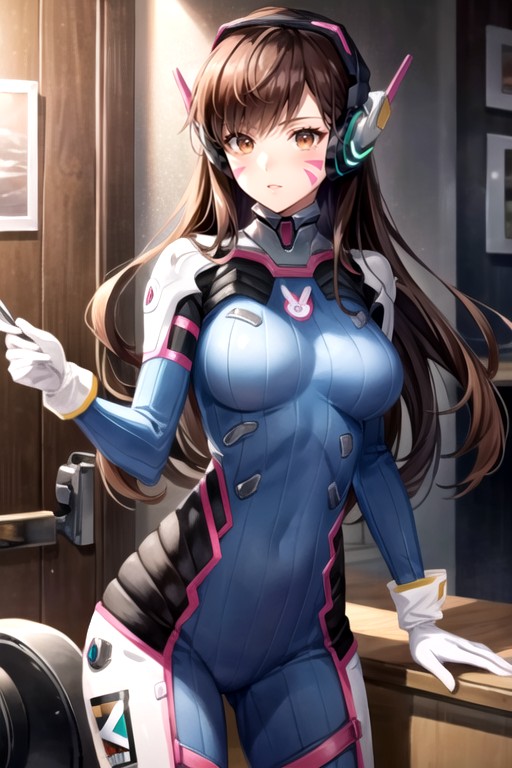 D'va (オーバーウォッチ), 陰毛, 裸AIポルノ