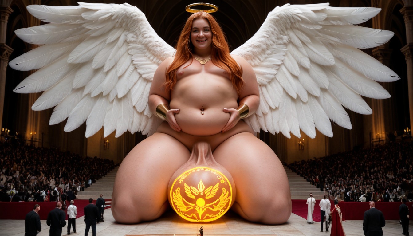 Giantess, Gold Accessories, Man With Massive Ass AI Gay Porn