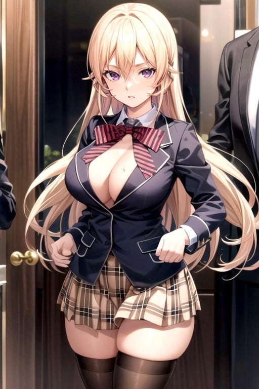 Culo Masivo, Nakiri Erina (shokugeki No Soma), Vello PúbicoPorno AI Hentai