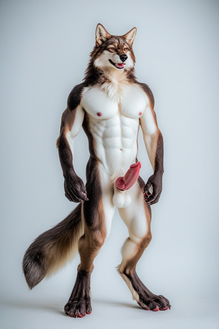 Nsfw, Extremely Detailed Foot Paws, Tall Furry AI Porn