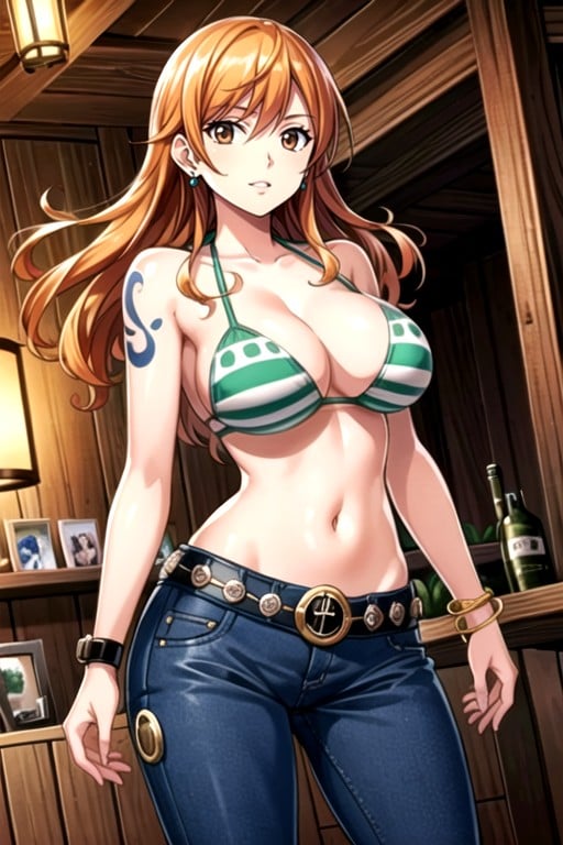 Nami (one Piece) Pornografia de IA