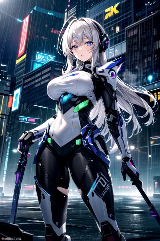 Ultra Detailed, Cyberpunk City, Thighs Exposed AI Porn