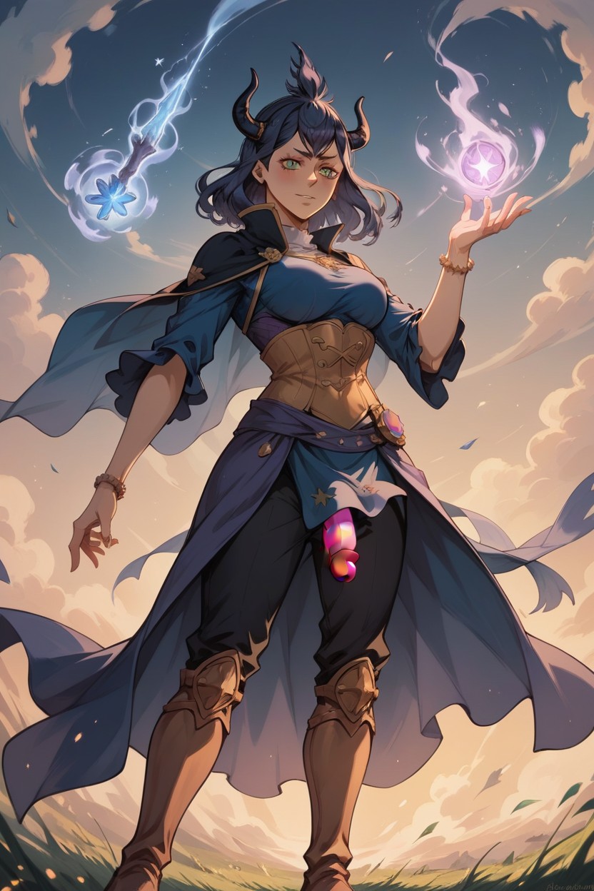 Futa Magic, Magic, Black Clover AI Porn