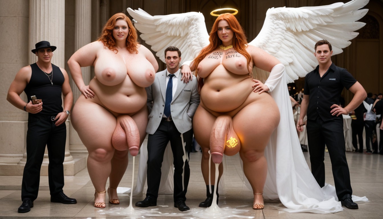 Extremely Large Ass, Full Body, Giant AI Gay Porn
