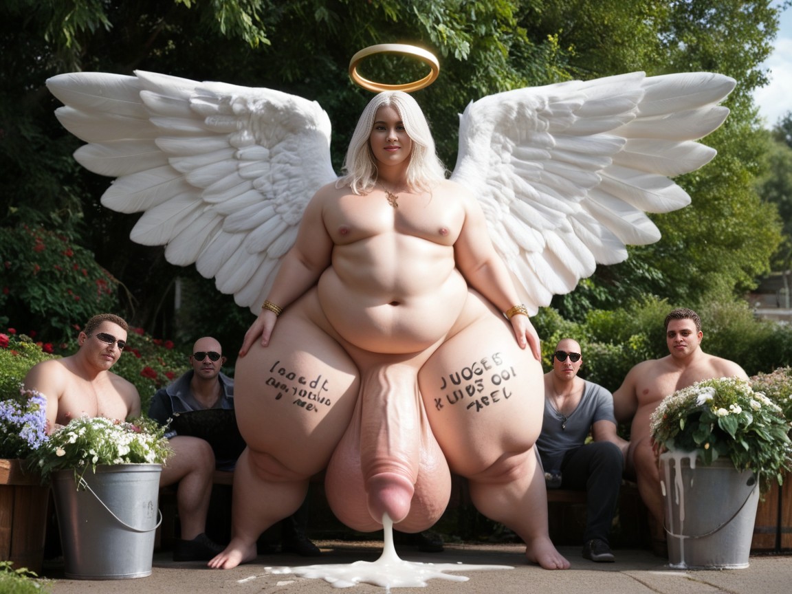 Angel, Harem, Excessive Cum AI Gay Porn