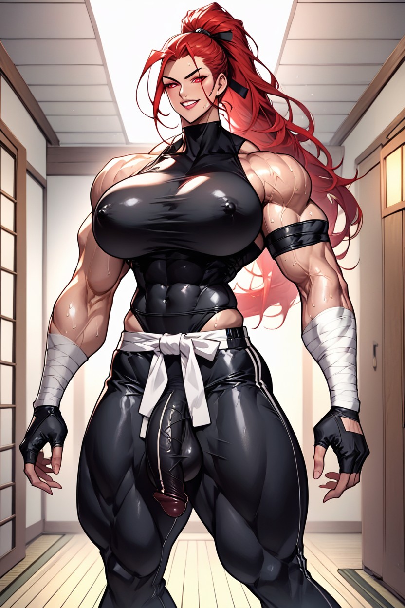 Fingerless Gloves, Small, Extremly Tall Hentai AI Porn