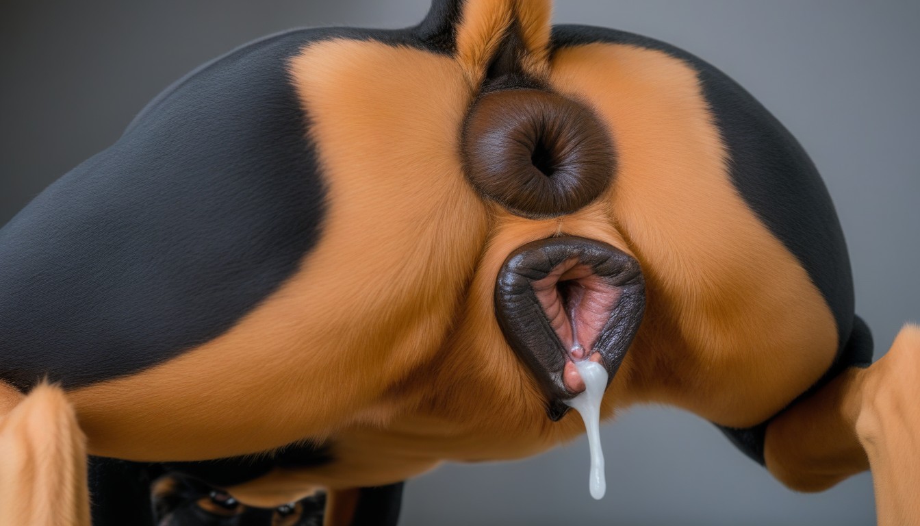 Massively Enlarged Genitals, Real Image, Anus Fluid Furry AI Porn