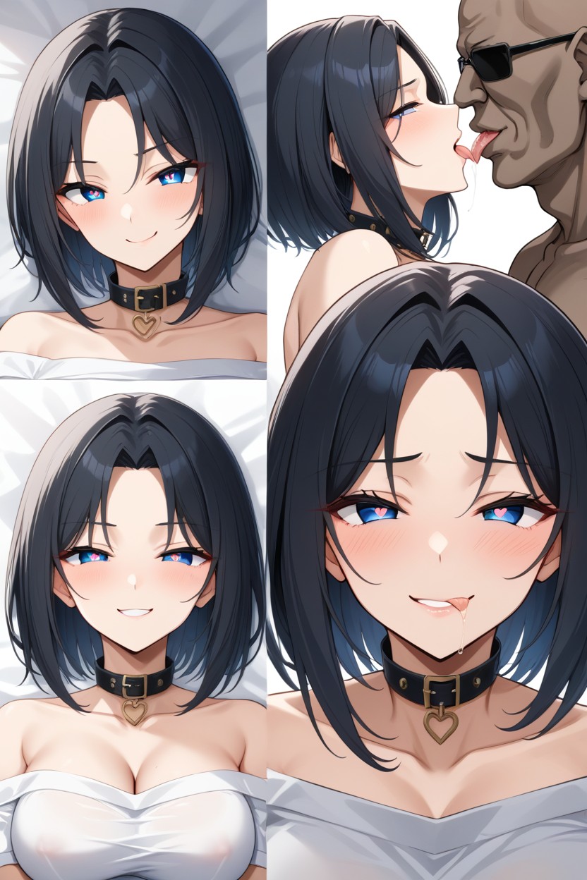 Bedroom, Blue Hour, Nsfw Hentai AI Porn
