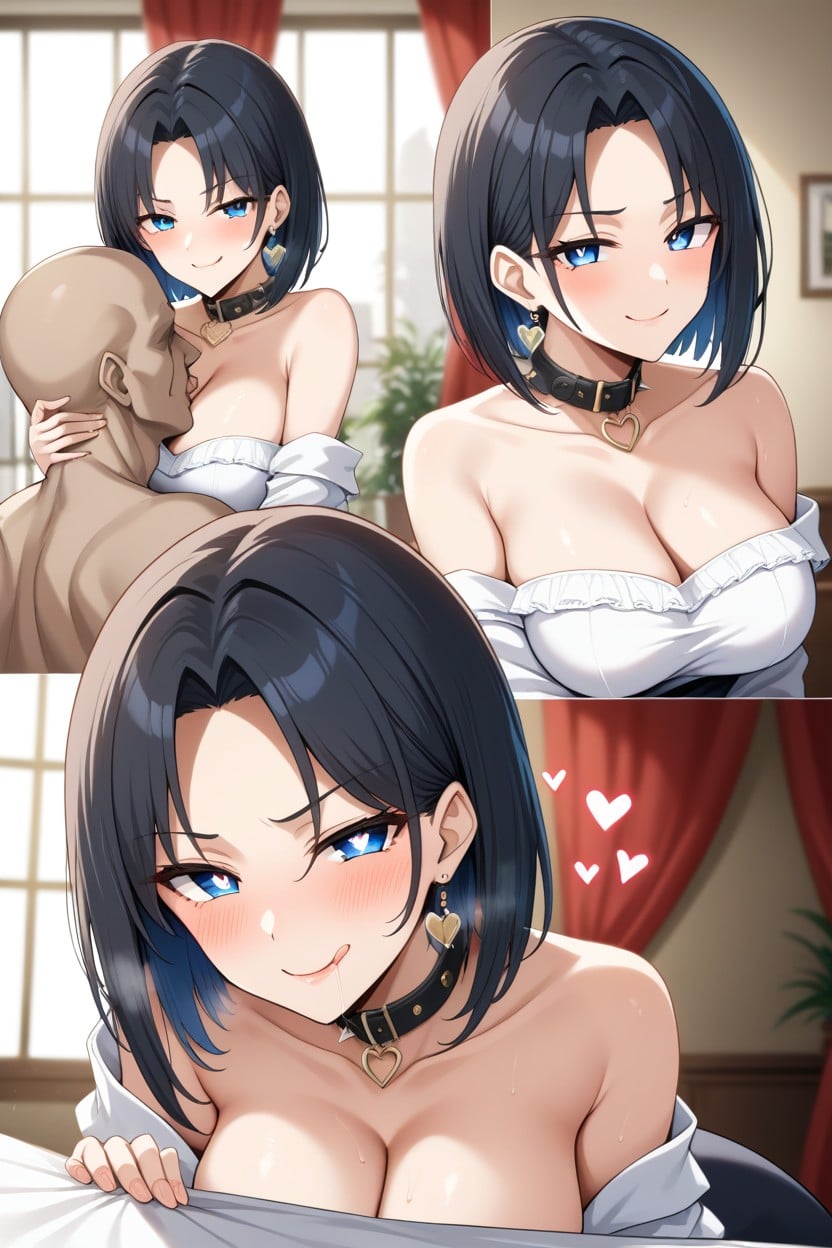 Heart Eyes, Penthouse, Smug Expression Hentai AI Porn