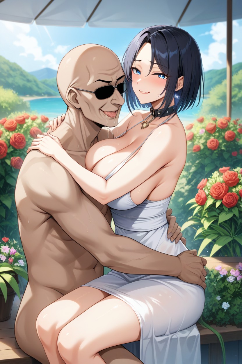 18, Blue Hour, Gazebo Hentai AI Porn