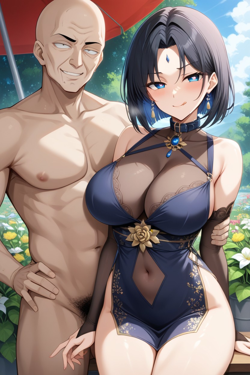 Nsfw, Smirk, Standing Hentai AI Porn