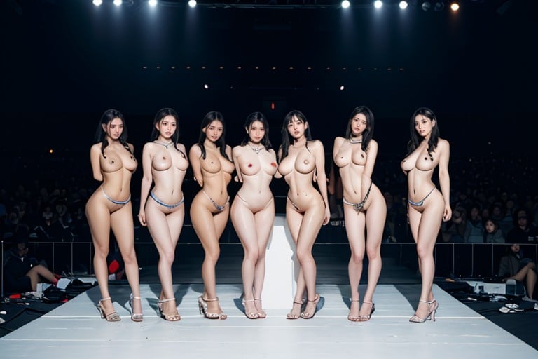 Naked, Full Body, Sad AI Porn