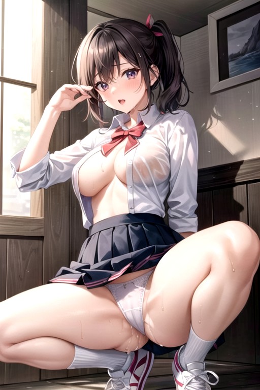 Japaner, Beschämt, Fingering Hentai AI Porn