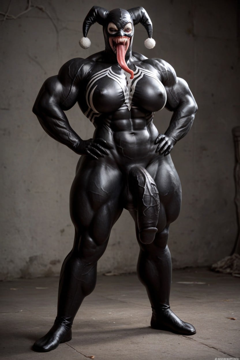 Huge Muscles, D Render, Thick Thighs Porno shemale IA