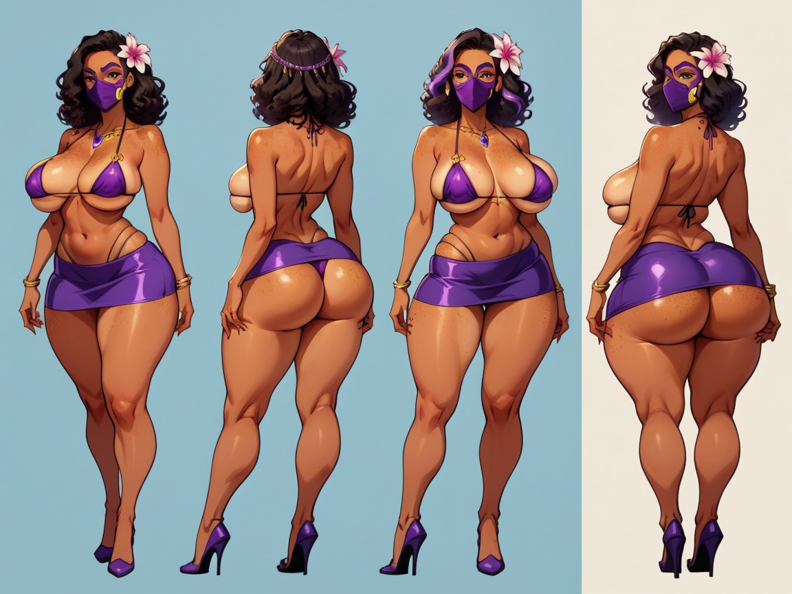 Waist, Cinematic, Pudgy Body AI Porn