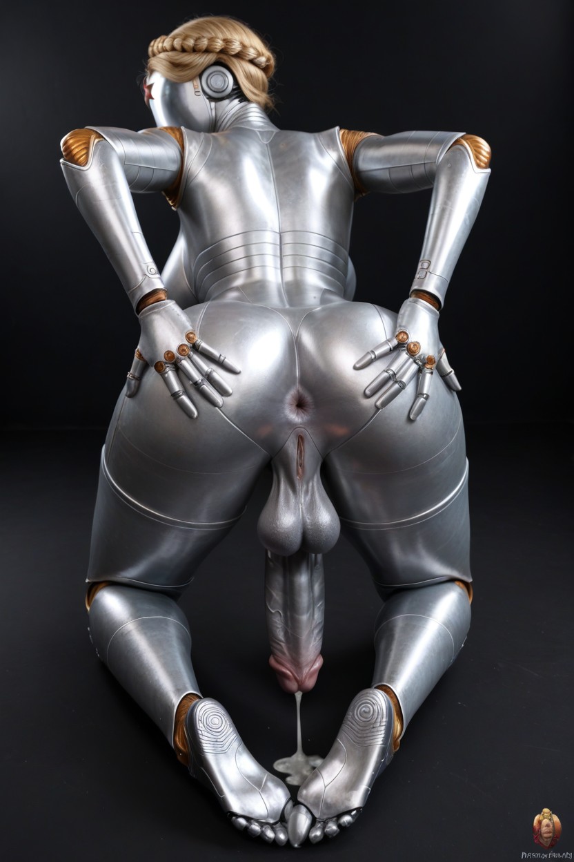 Female Robots, Veiny Cock, Shiny Skin AI Porn