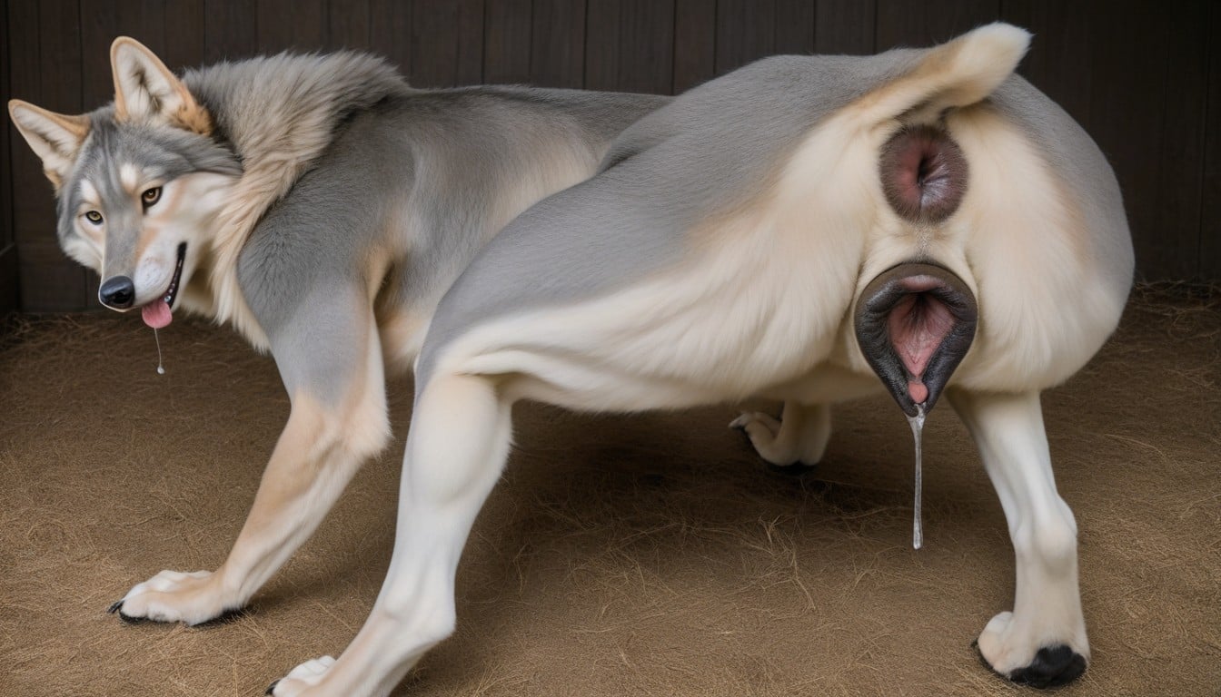 Farm, Ahegao, Large Puffy Clitoris Furry AI Porn