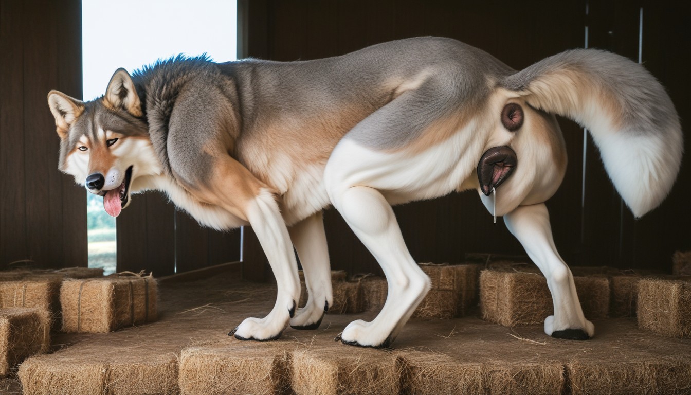 Real Image, Squatting, Photorealistic Furry AI Porn