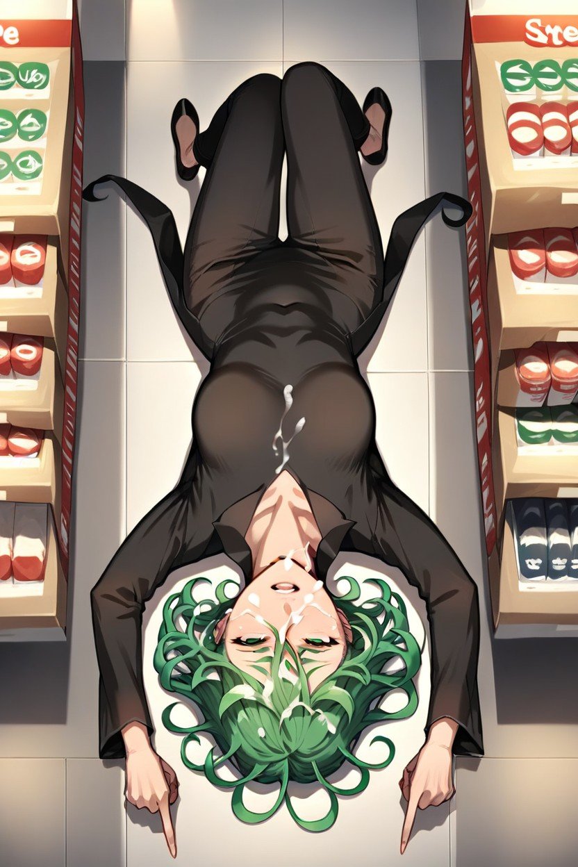 Small Ass, Tatsumaki, Full Body Hentai AI Porn