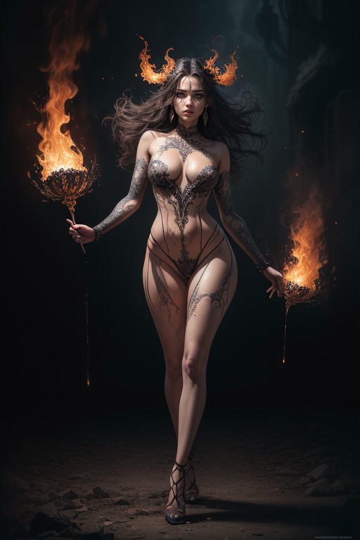 Demondarkness, Full Body, Realism Pushed To Extreme AI Porn