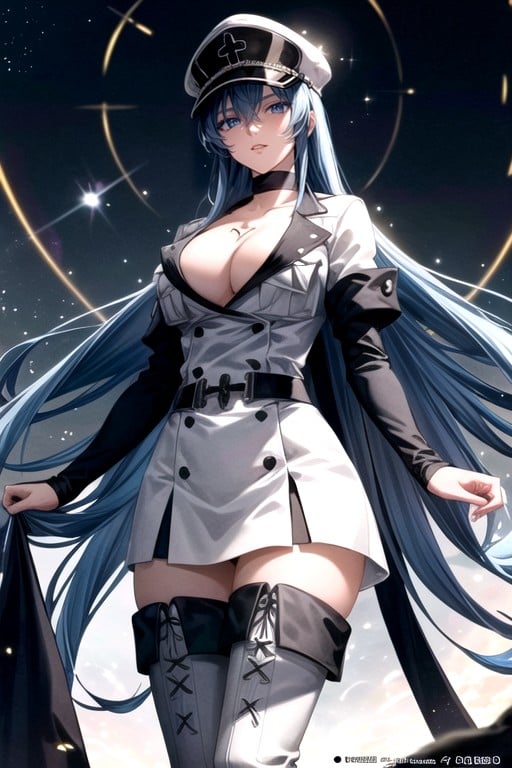 Esdeath (akame Ga Kill), Fond D'écranPorno IA Hentai