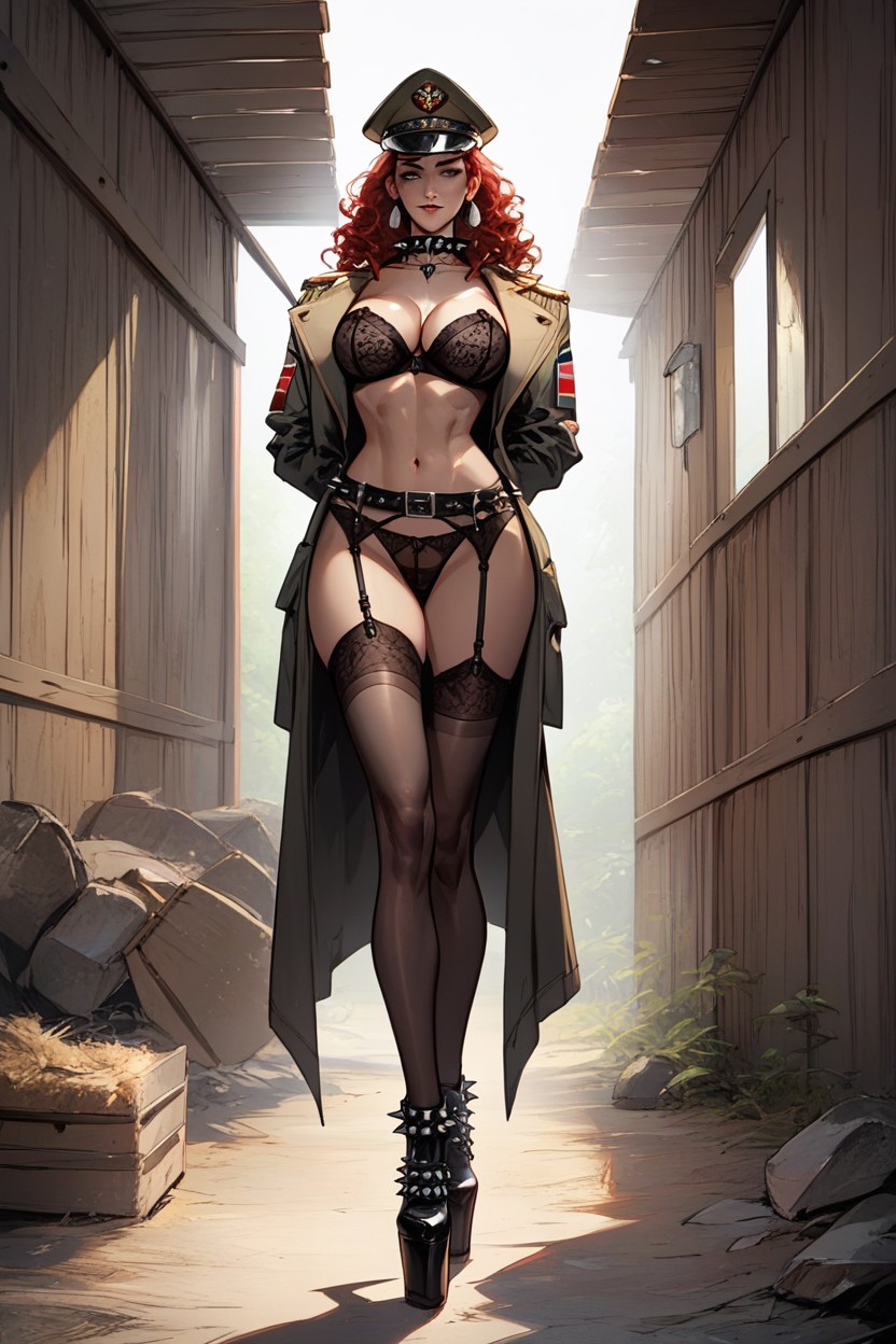 Small Breast, Garters Belt, Nsfw AI Porn