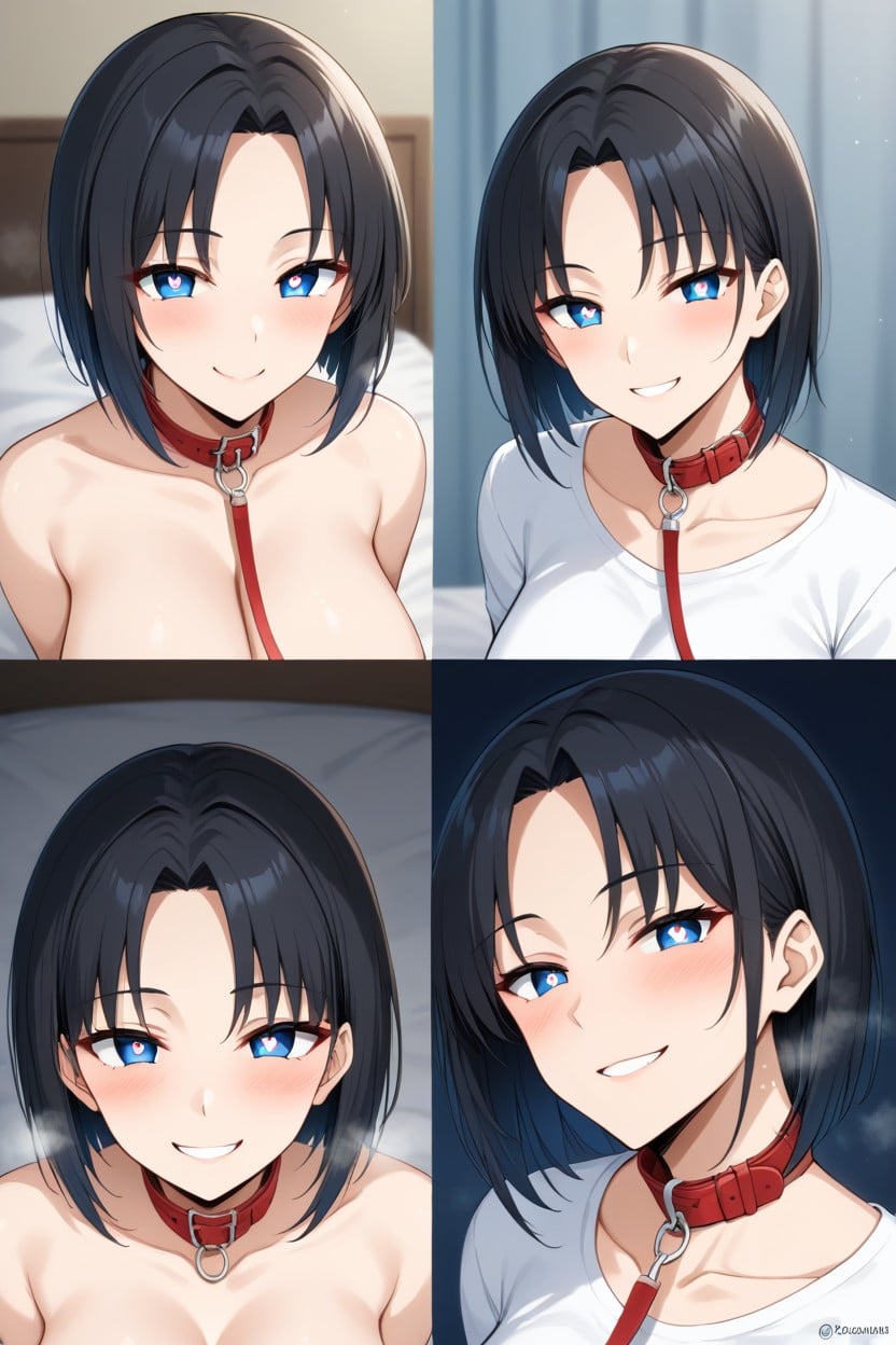 Spiked Hair, Saliva, Smug Hentai AI Porn