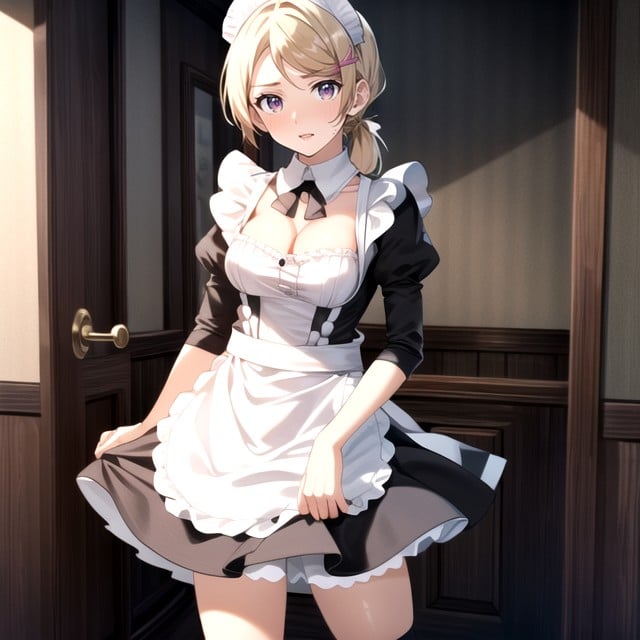 Maid, Standing, Urine Hentai IA pornografia