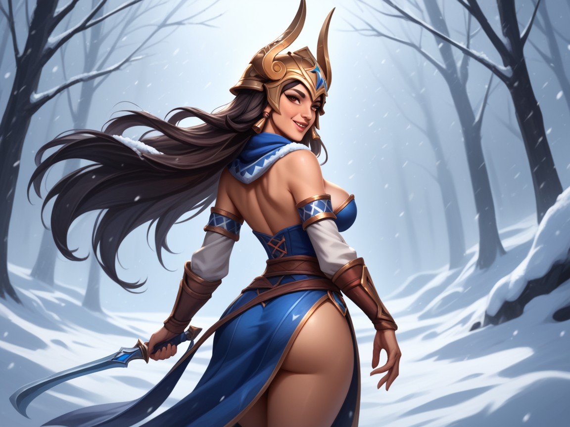Soft Light, Long Gluteal Folds, Large Ass Hentai AI Porn