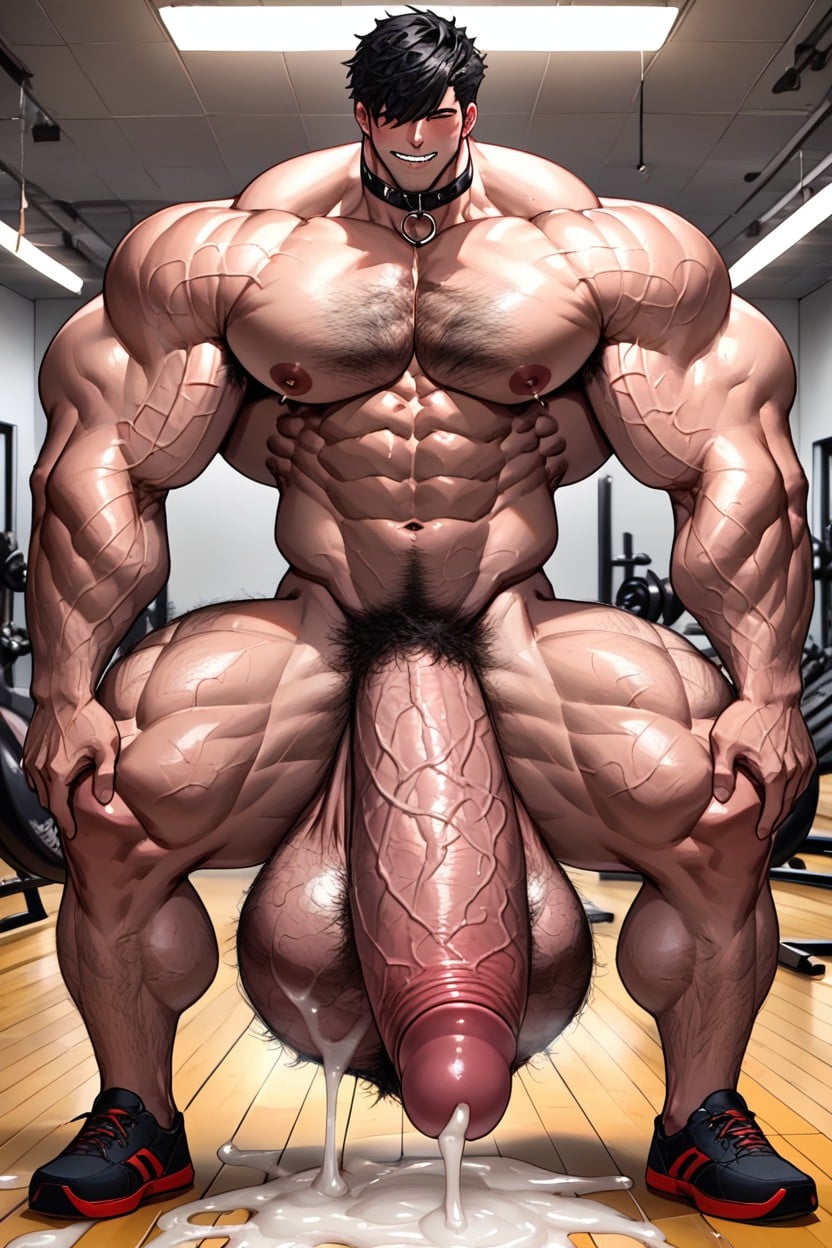 Veiny Balls Extreme Smelly Armpit, Extreme Hairy Cock, Cum Flooding Floor AI Gay Porn