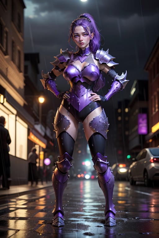 Standing, Ponytail, High Resolution Hentai AI Porn