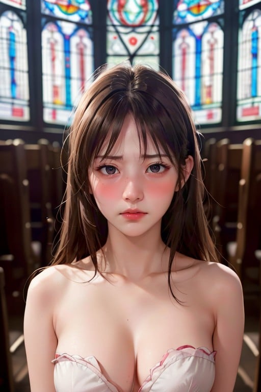 Church, 18, Looking At Viewer AI Porn