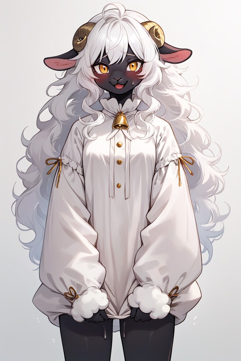 Sheep Hone, Fe, Massive Wool AI Gay Porn