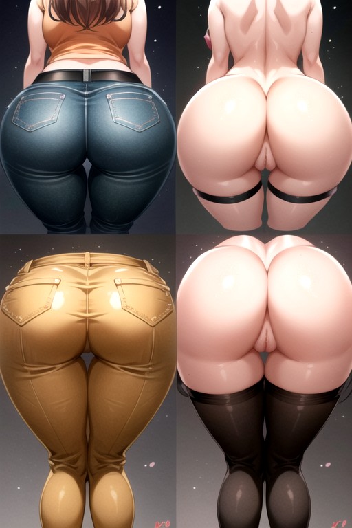 Big Breastswell Drawn Ass, Good Resolution, Adult Woman Hentai AI Porn