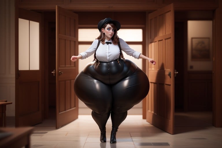 Rounded Ass, Ssbbw, Impossibly Fat AI Porn